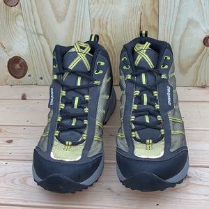 Montrail Namche Hiking Boots Ankle Support Lightweight Black Yellow Mens Size 12